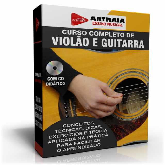 Foto 1 - Curso Completo de Violão e Guitarra