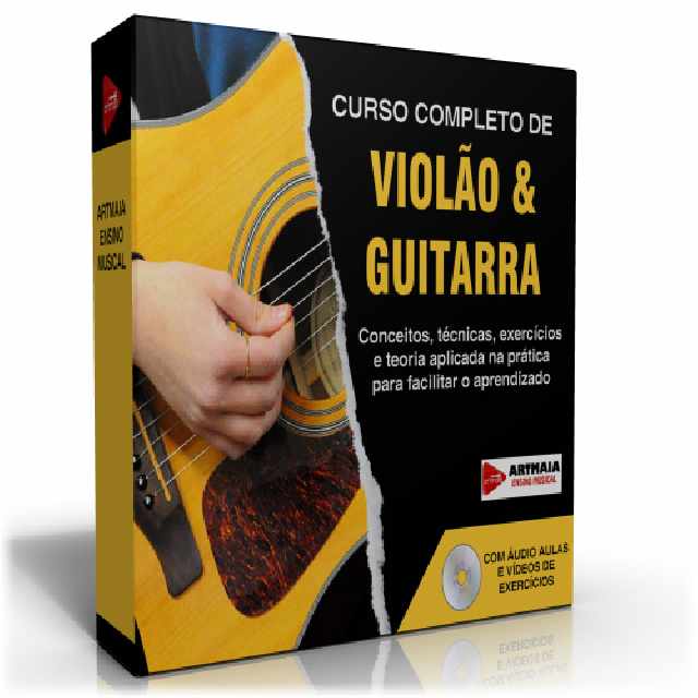 Foto 1 - Curso Completo de Violão e Guitarra